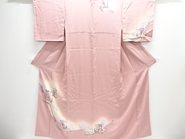 JAPANESE KIMONO / HOMONGI / UNUSED / CARRIAGE